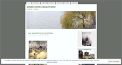 Desktop Screenshot of mariarosamelendez.net